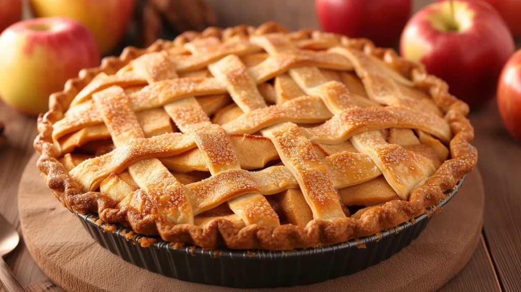 cake aux pommes et à la cannelle