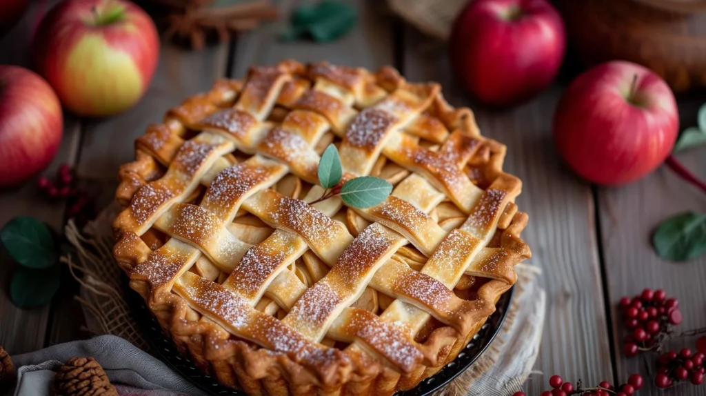 cake aux pommes et à la cannelle