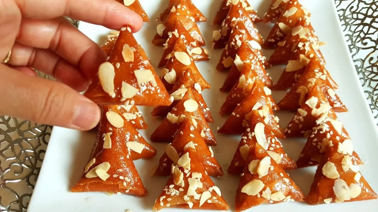 briouates aux amandes