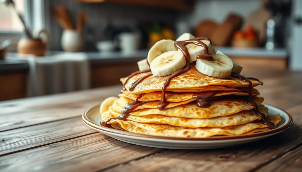 Crêpes au Nutella et Banane