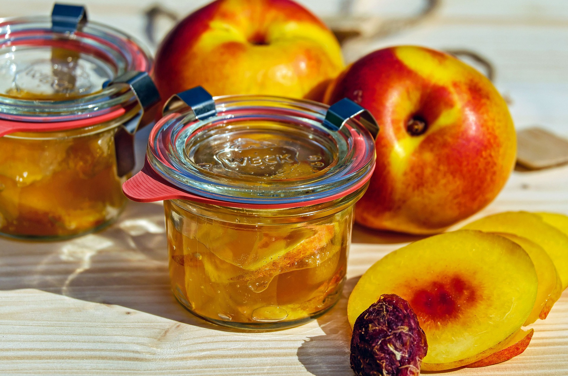 CONFITURE de pêche maison