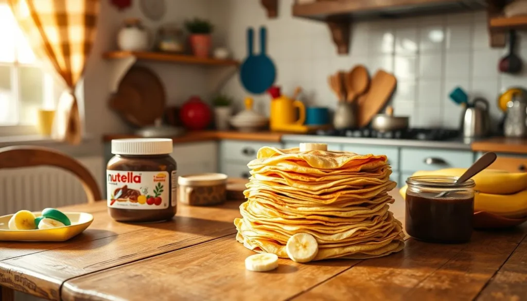 Crêpes au Nutella et Banane