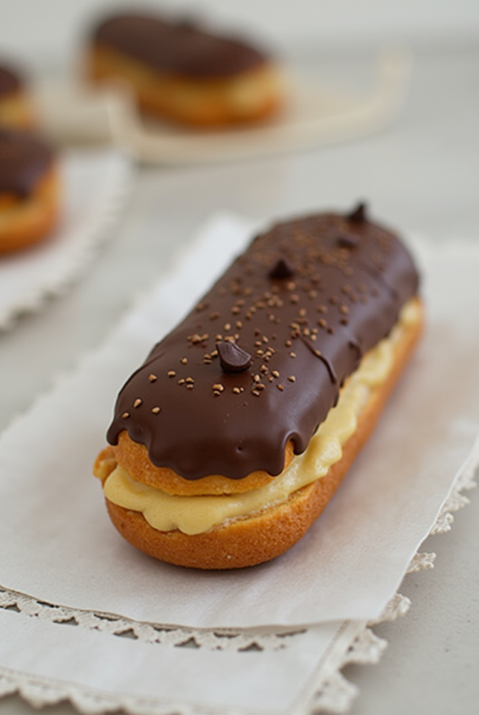 des Éclairs au Chocolat