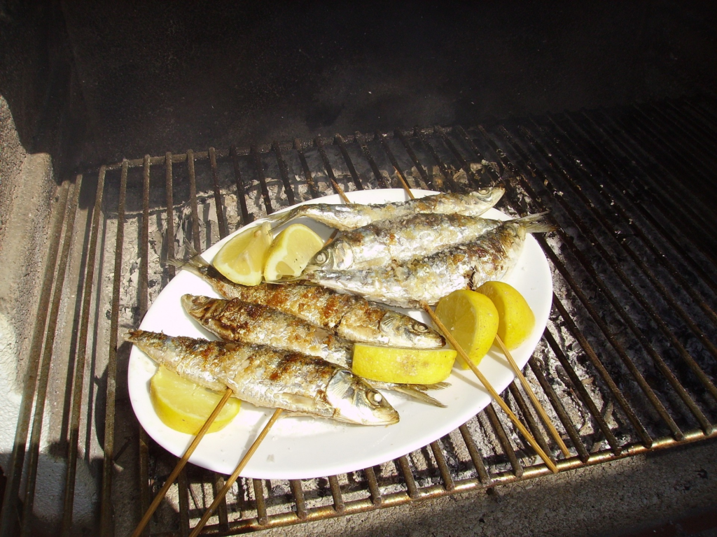 sardine grillé