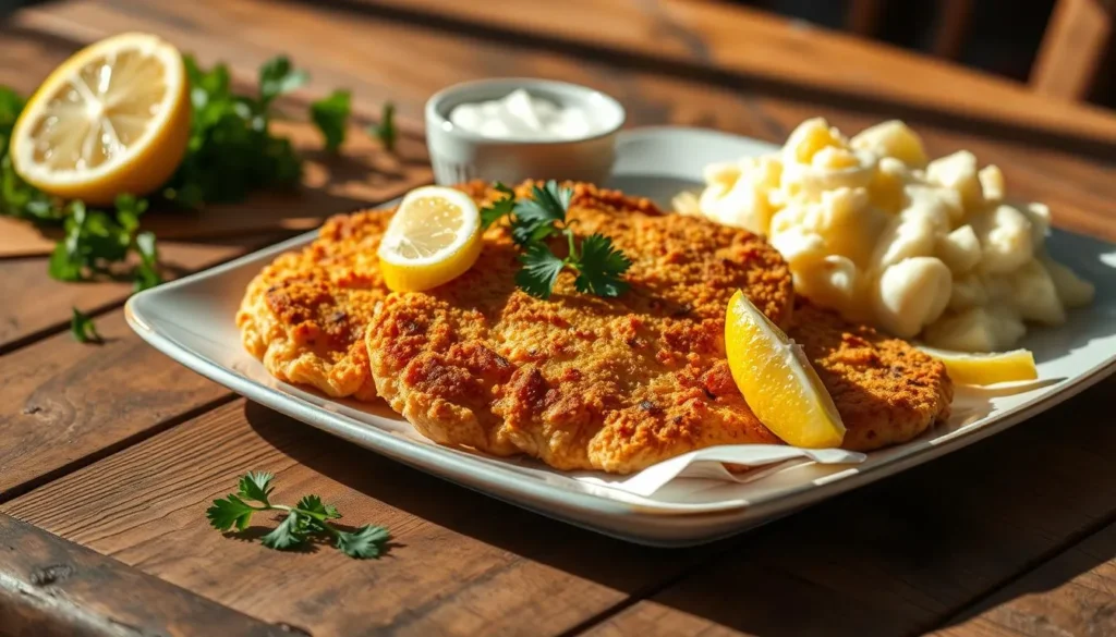 des escalopes de poulet 